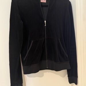 Women's Black Zip-Up Jacket